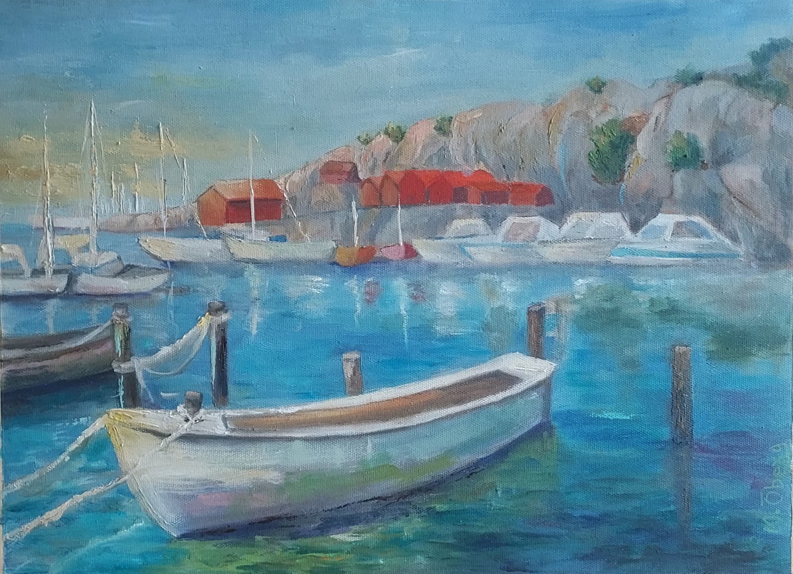 The White Boat- Grebbestad-Swedish West Coast