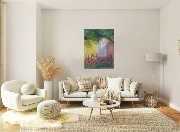 Talk of Hollyhocks & the Tree