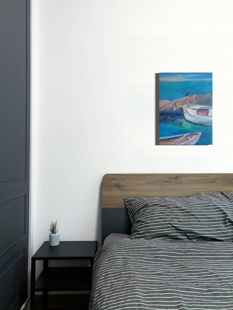 Resting Boats by the Sea -Swedish West Coast (Grebbestad)