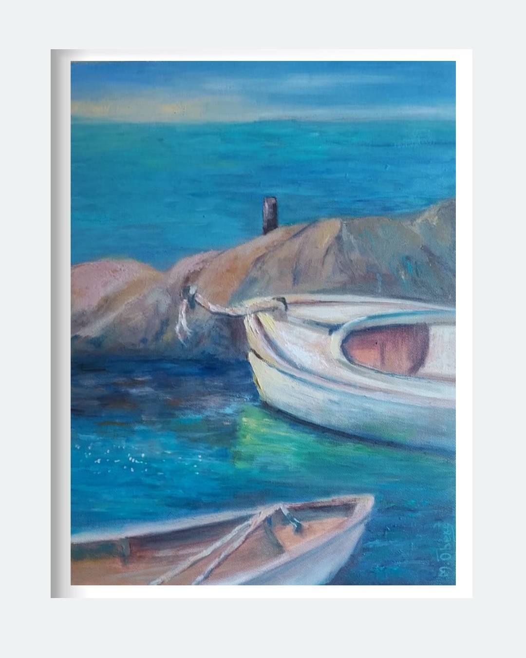 Resting Boats by the Sea -Swedish West Coast (Grebbestad)